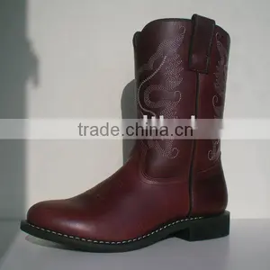 Leather Western Boots thumbnail-1