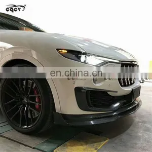 Carbon Fiber Front Lip Body Kit for Maserati Levante Auto Parts thumbnail-3