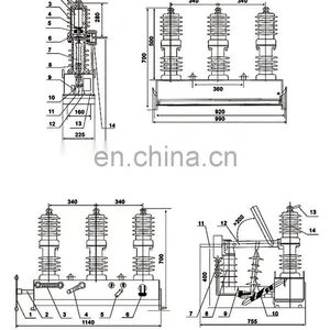 Price List 6.6 kv Special Applications Vacuum Circuit Breaker to India thumbnail-2