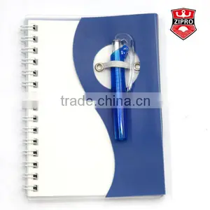 Plastic Pocket Notebook With Calculator Pen thumbnail-1