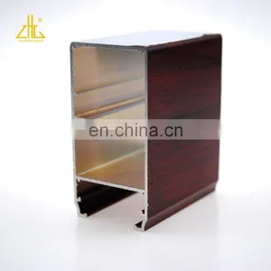 ZHONGLIAN Wooden Grain Aluminium Profiles for Windows and Doors thumbnail-3
