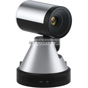 10X ZOOM PTZ Office Conference System School Distance Education 2K Live Streaming Camera Autofocus Tracking USB Driver Free thumbnail-1