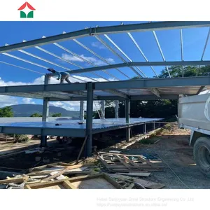 Custom Steel Structure Metal Building Pitched Roofsteel Structure Hotel Building thumbnail-3