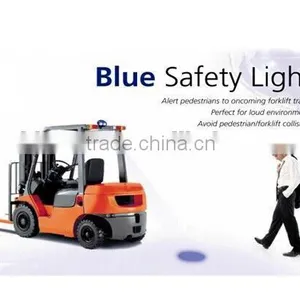 Warehouse 20w 10w 9v-30v Oval LED Forklift Light Working Driving Warning Safety Light Waterproof Crees White/yellow/blue thumbnail-5