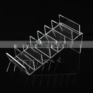 Acrylic Step Wallet Display Stand Purse Display Wallet Holder Purse Holder thumbnail-5