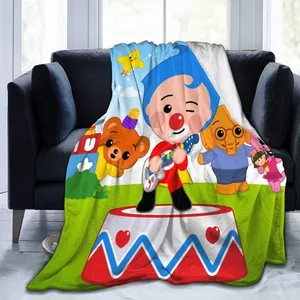 Anime Blanket Throw Fuzzy Lightweight Plush for Kids Boys Girls Adults 3D Print Blanket Suitable for All Seasons thumbnail-1