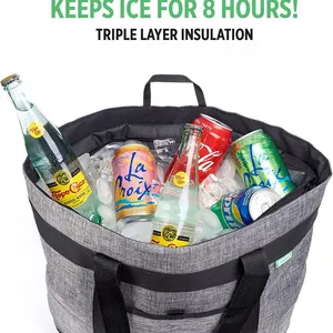 Polyester Cooler Bag Carry Cooler Bag thumbnail-1