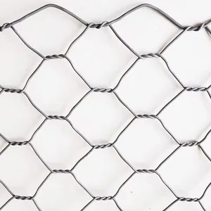 Gabion Slope Protection Stone Cage Net Galvanized Retaining Wall Gabion Mesh thumbnail-1