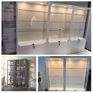 Commercial Bar Display Cabinet | Back Bar Wine & Liquor Glass Showcase for Restaurants thumbnail-1