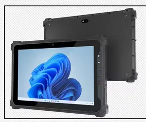HR1017J Cheapest Factory 10'' Intel N5100 4G 8GB+128GB Rugged Tablet PC With Barcode Docking Station External Battery NFC Car Holder thumbnail-1