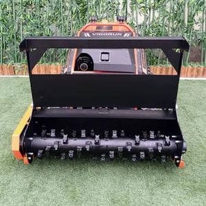 18Kw EPA Gasoline Engine Cordless Industrial RC Flail Mower 10~165mm Adjustable Cutting Height Vigorun Forest Mulcher thumbnail-5