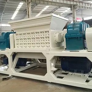 Dual-shaft Metal Shredder, Waste Sheet Metal and Corrugated Steel Tile Crushing and Recycling Equipment thumbnail-2