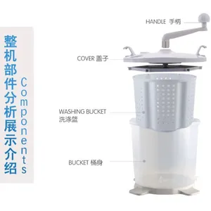 Hand Use Portable Manual Washing and Drying Machine thumbnail-3