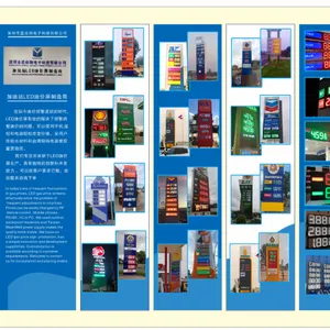 Gas Station LED Price Sign Manufacturer | Digital Fuel Price Board thumbnail-5