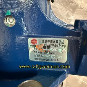 Original Weichai Water Pump 612600061739 For SDLG L958F Wheel Loader Engine Parts thumbnail-5