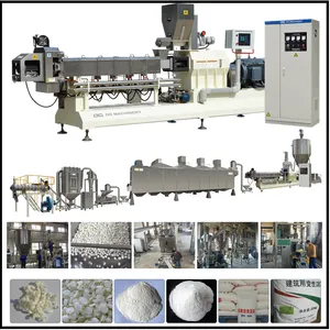 Packaging Stuffing Material Starch Foam Make Machine/Eco Degradable Bio Loose Filler Foam Production Line Made in China thumbnail-1