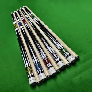 Billiard Cues, Chinese Eight-ball Small-tip Cues, Wholesale of Snooker Cues, American Large-tip Cues thumbnail-2