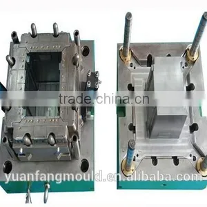 Space Saving Foldable Plastic Turnover Box Mould thumbnail-2
