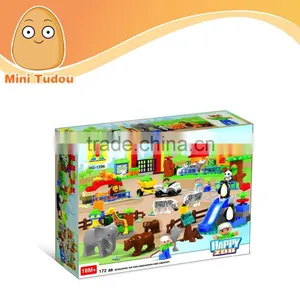 Plastic Building Blocks;kids 3d Building Blocks;children's Building Blocks thumbnail-1