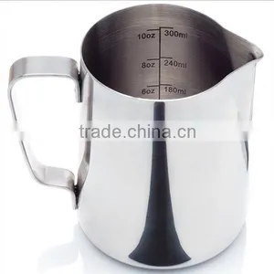 Different Size Stainless SteelCoffee Garland Cup Latte Jug Craft Cappuccino Milk Tea Frothing Jug Quality Choice thumbnail-1