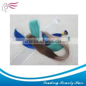 European/Brazilian Virgin Remy I Tip Hair Extension thumbnail-1