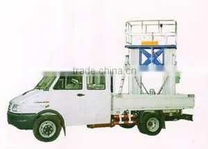 Good Service Lift Car/vehicle Mounted Scissor Lift Platform thumbnail-3