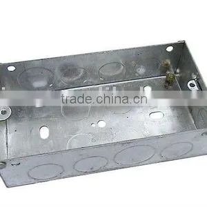 Junction Box / Metal Box (BS Standard 2Gang Deep 35mm ) thumbnail-1