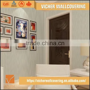 Professional Manufacturer Eco-Friendly PVC Material Latest Design Vinyl Wallcovering thumbnail-1