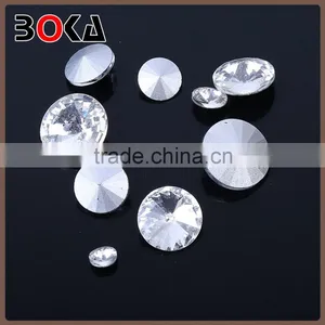 Fashionable China Round Stone for Clothes Genuine Sew on Rhinestone thumbnail-2