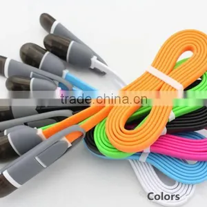 Flat Magnetic Snake 2-in-1 Micro Cable thumbnail-4