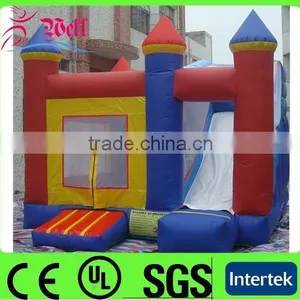 Inflatable Bouncer Slide / Sale Cheap Bouncy Castle / Castle Beds for Kids thumbnail-1