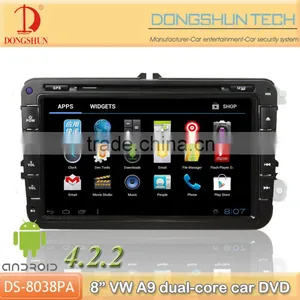 8" VW Pure Android Car DVD GPS With WIFI/3G Pure Android 4.2.2 OS thumbnail-1
