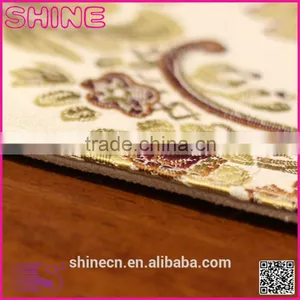 Customized Size European Palace Style Elegant Flower Fabric Table Runners thumbnail-2