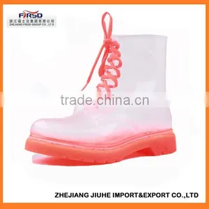 Latest Transparent PVC Rain Boot thumbnail-1