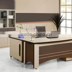 Latest Wooden Furniture Designs Modern Computer Desk (SZ-ODB325) thumbnail-1
