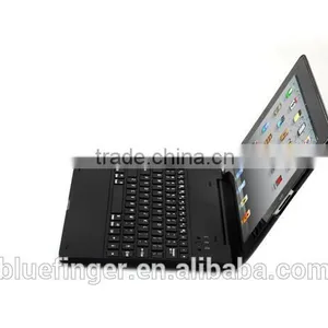 Clamshell Wireless Bluetooth Keyboard Case for IPad234 With 4000mah Battery,rechargable Folio Calmshell Bluetooth Keyboard thumbnail-3
