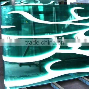 Glass Decorative Items Silk Screen Glass Door With EN12150 Certificate thumbnail-5