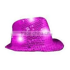 Light Up Hat With Sequin thumbnail-1