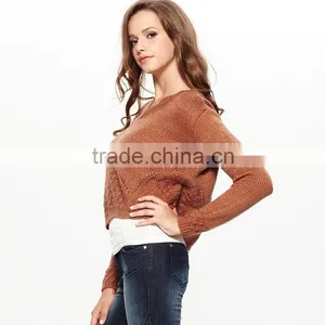 Wholesale Women Sweaters , Custom Knitted Sweaters thumbnail-2