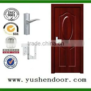 Environment Protect Popular Design of Mdf Wooden Door thumbnail-1