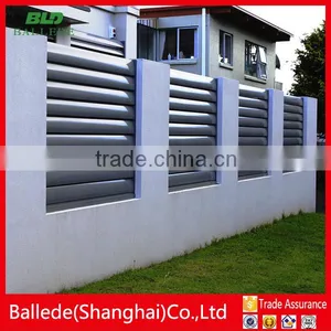 Aluminum Adjustable Aerofoil Blade Louver Fence for Sunshade thumbnail-2