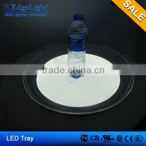 EdgeLight Plastic Lighted Flashing LED Tray Led Serving Tray thumbnail-1