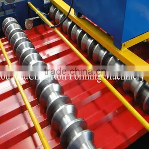 2016 Hot Design Galvanized Roof & Wall Panel Cold Roll Forming Machine thumbnail-2