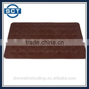 Silicone Macaron Mat Pastry Cookie Muffin Baking Tray Mold Mould DIY 48-Capacity thumbnail-4