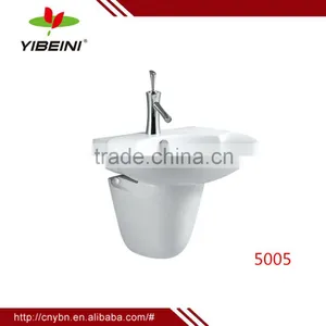 Chaozhou Factory Ceramic Bathroom Wall Hung Basin thumbnail-1