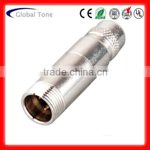 Mini XLR Male With Lock Ring,Metal thumbnail-1