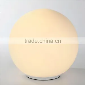Decorative Hand Knitting Cover Glass Bedside Table Lamp With White Glass Lamp Shade thumbnail-2