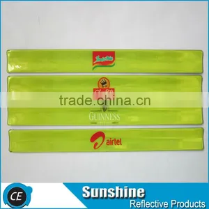 High Quality Reflective Pvc Slap Wristbands thumbnail-1