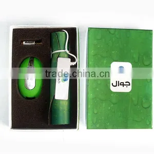 Folding Fabric Mouse Pad With Usb Hub thumbnail-1