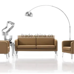 S-33 European Style Leather PU Office Sofa Luxury Sofa thumbnail-2